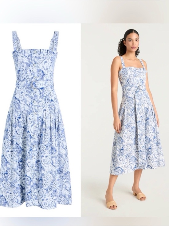 cinq a sept Dresses & Skirts - Cinq a Sept Brawnen Sketchbook Floral Print Dress